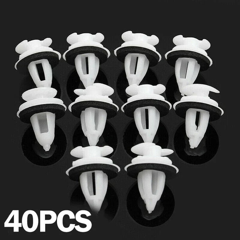 40x Door Panel Clips W/Seal Ring for E30 E34 E36 E38 E46 M3 M5 Z3