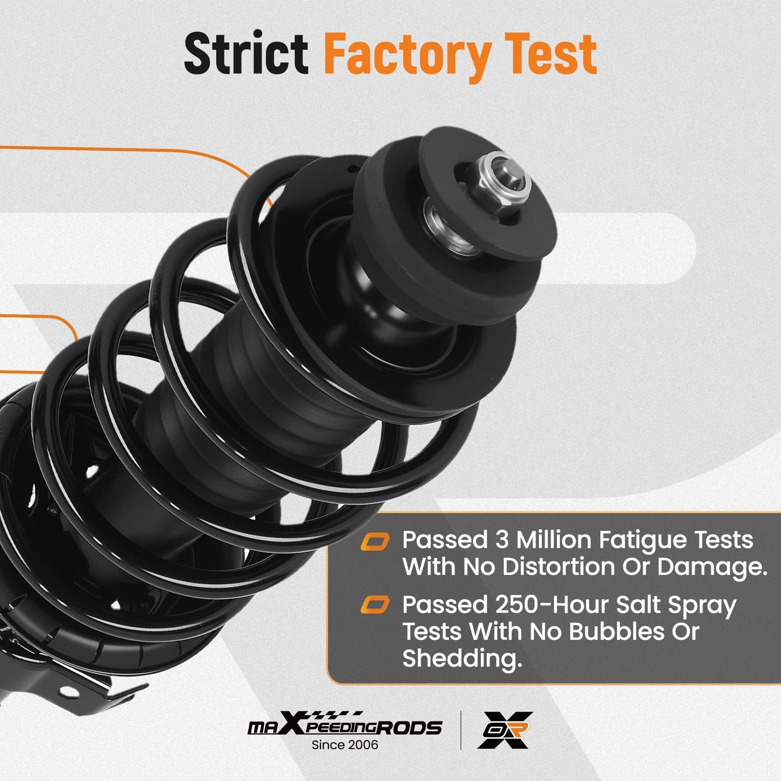 Complete Front & Rear Shock Strut Spring Assembly for Chevy Aveo 5 Pontiac Wave G3 (2004–2011)