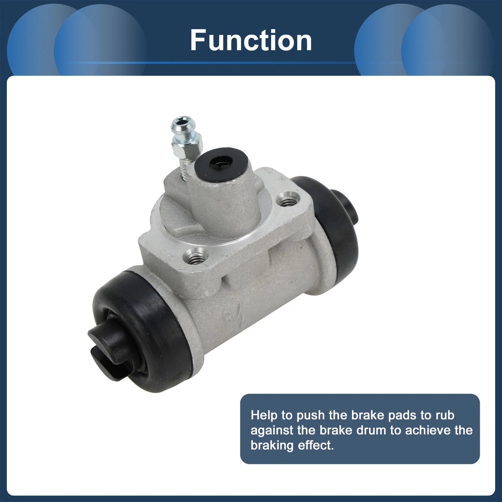 Set of 2 Brake Wheel Cylinders No.W37872 for Nissan D21 (1988–1994)