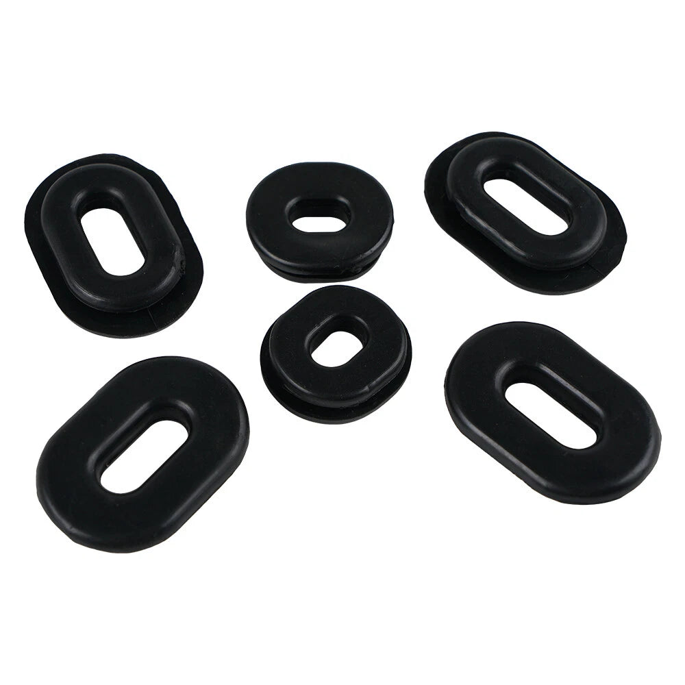 Set of 4 Side Cover Grommets for Honda XL100 (1974–1978) CB125S (1973–1982) CB100K CL100S