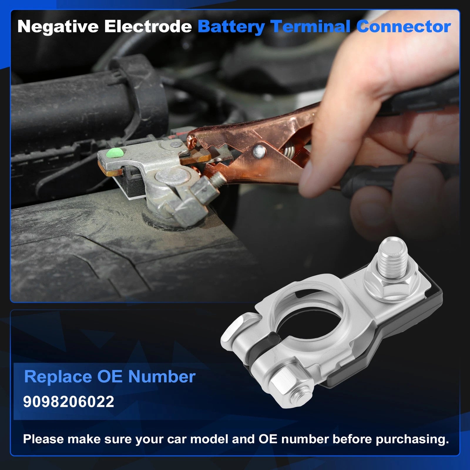 Negative Battery Terminal for Toyota Avalon (1995–2003) 9098206022