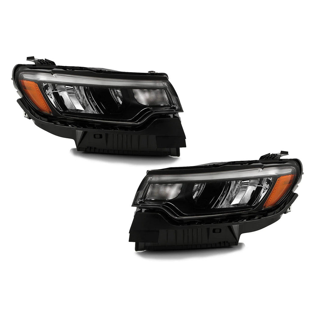 LED Reflector Headlight for Jeep Compass (2022–2025) Left+Right Pair
