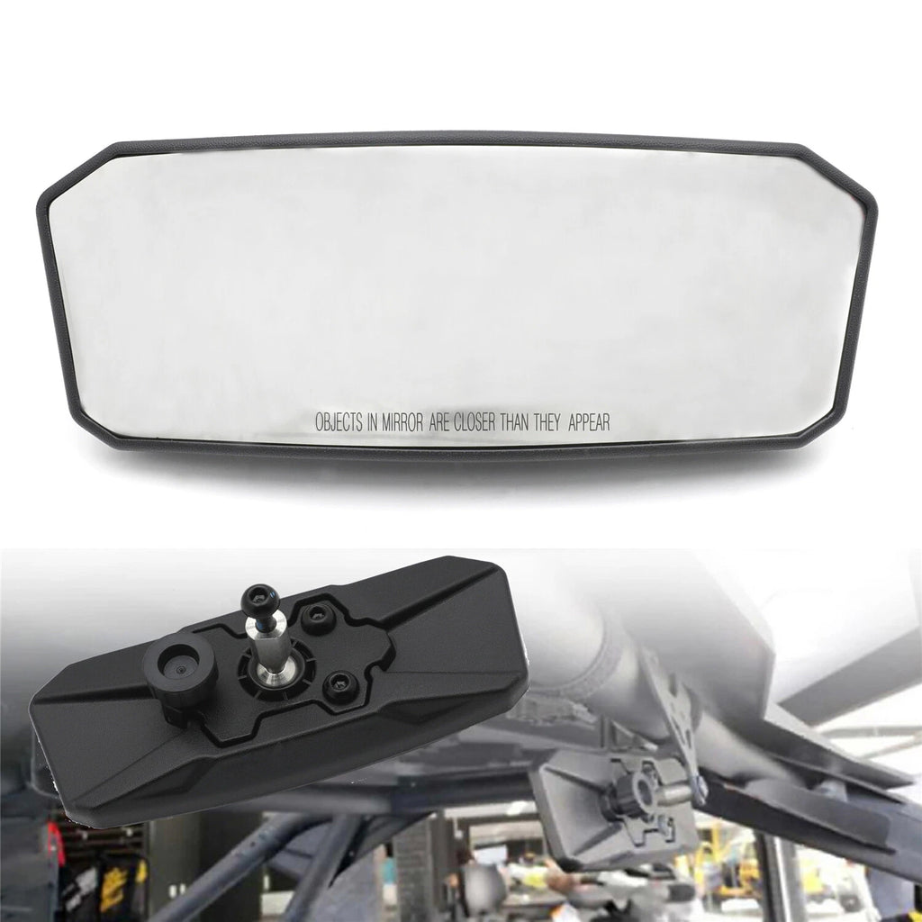 Adjustable Wide Convex Rearview Center Mirror for Can-Am Maverick X3 (2017–2020)