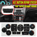 Heater AC Climate Control Button Repair Decal Stickers for Ford Escape Fusion