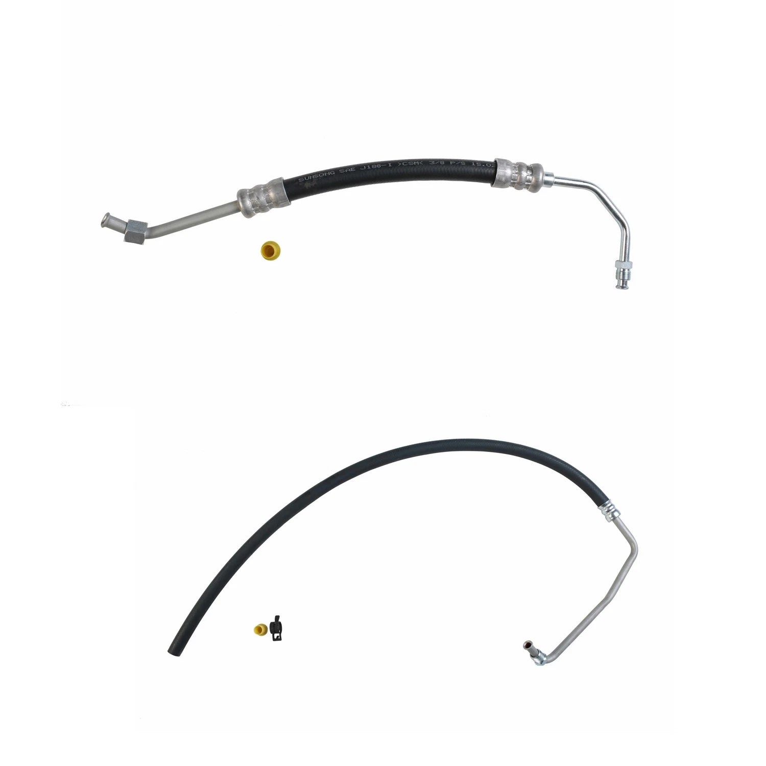 Sunsong Power Steering Pressure & Return Line Hose Kit for Ford F100 F350 (1961–1996)