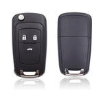 3 x Key Fob Remote Control Shell Uncut Blade for Opel Zafira Astra Insignia