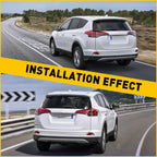 Pair of Rear Bumper Reflector Lights for Toyota RAV4 (2016-2018)
