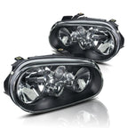 Headlight with Projector Fog Lamp for Volkswagen Golf/Cabrio (1999–2006)