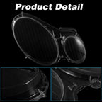 Front Headlight Lens Covers for Mercedes-Benz W211 (2002-2008)