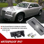 Clear Lens Front Side Marker Lights for Chrysler 300 (2005–2010) with LED