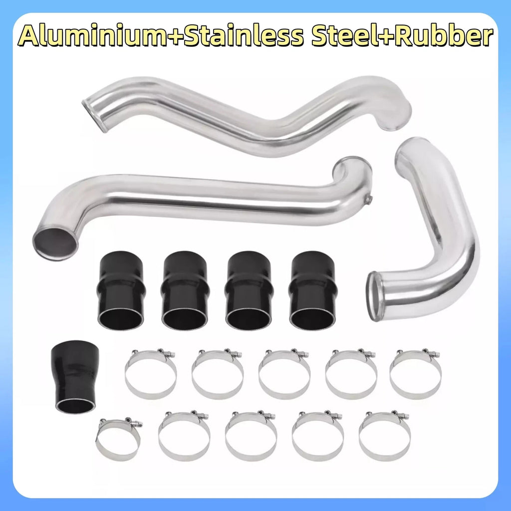 3" Polished Intercooler Pipe & Boot Kit for GMC Chevy 6.6L LML Duramax (2011–2016)