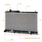 OE Aluminum Radiator DPI-13293 for Subaru Legacy/Outback 2010–2015