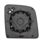Left Upper Side Mirror Glass w/ Back Convex Heated for Ford Transit 