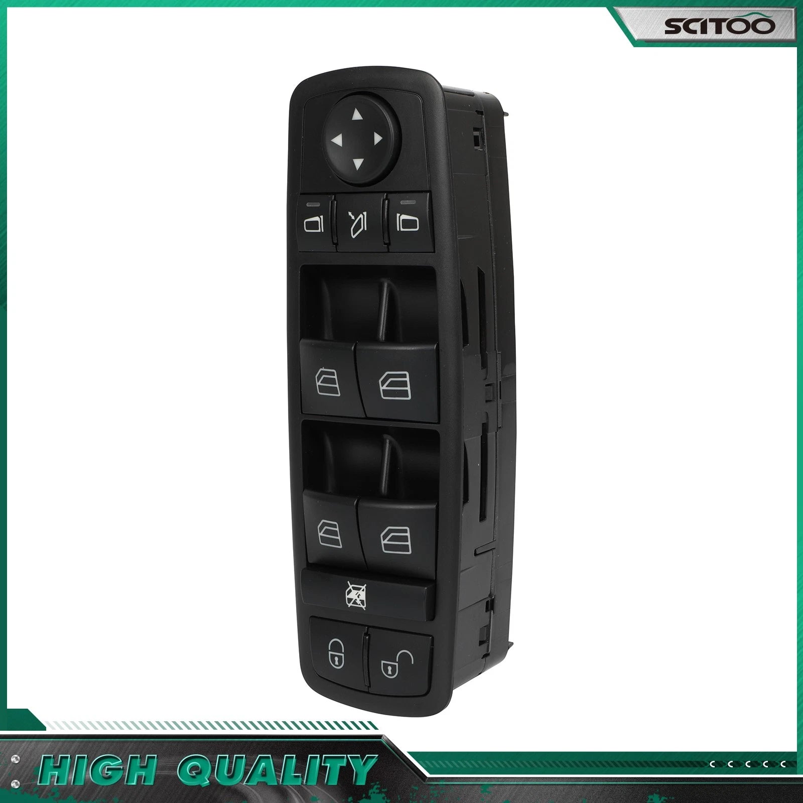 Power Window Switch for Mercedes-Benz A160 (2004–2005) Front Left