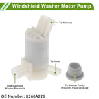 Windshield Washer Pump w/Grommet for Mitsubishi Mirage G4 (2014–2020) No. 8260A226