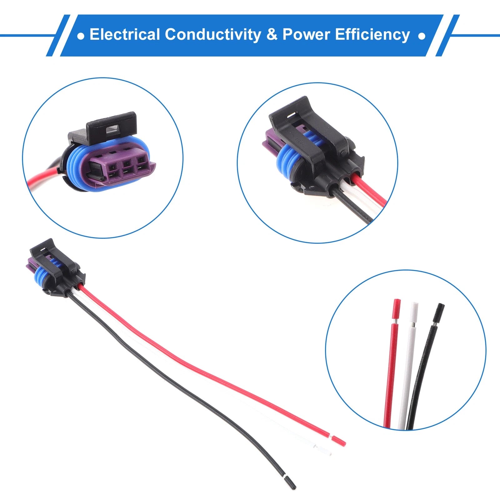 3 Pin Sensor Wiring Harness for Chevrolet Malibu (2008–2012) No.15491547