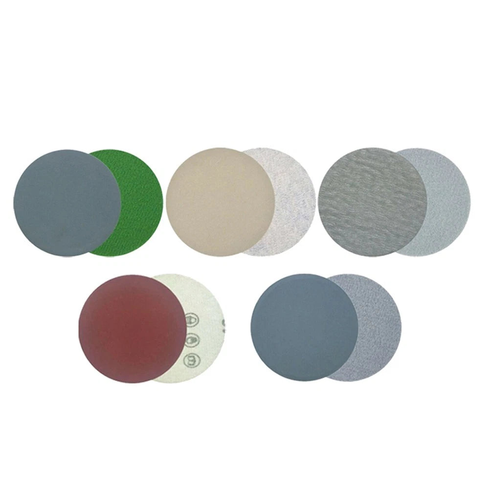 Set of 25 Sanding Discs for Wet/Dry Use (2-inch, 1000-5000 Grit)