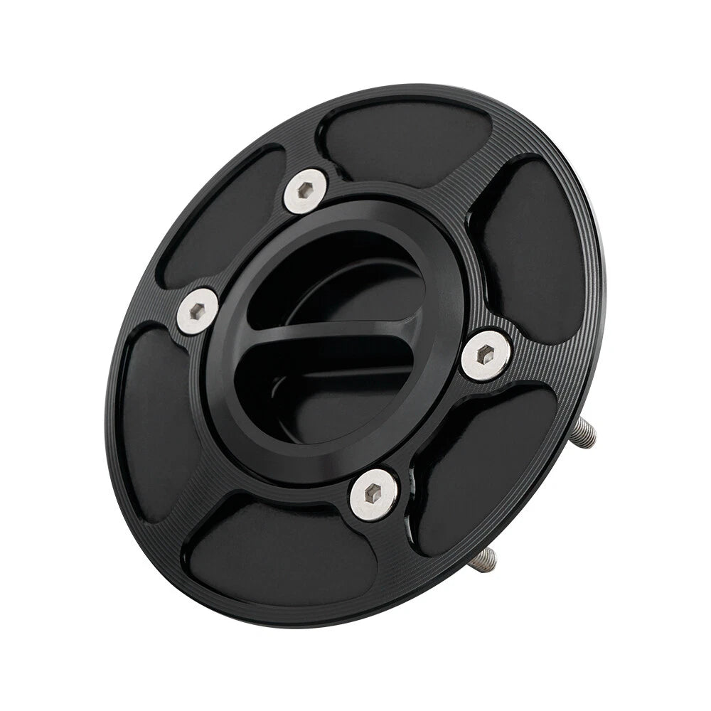 CNC Keyless Fuel Gas Cap for BMW S1000RR (2009–2016) R1200R (2006–2015)