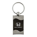 Black Rectangular Wave Keychain - Officially Licensed for Honda Odyssey