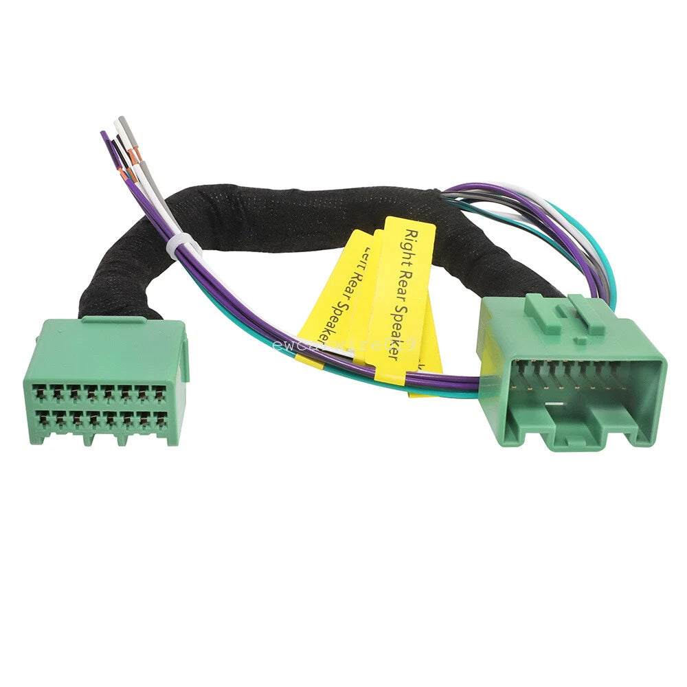 AMP Amplifier to Factory Radio Adapter Interface for Chevy Camaro Malibu