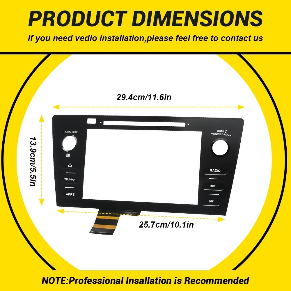 Touch Screen Digitizer for Subaru Legacy & Outback (2018–2019) EXV