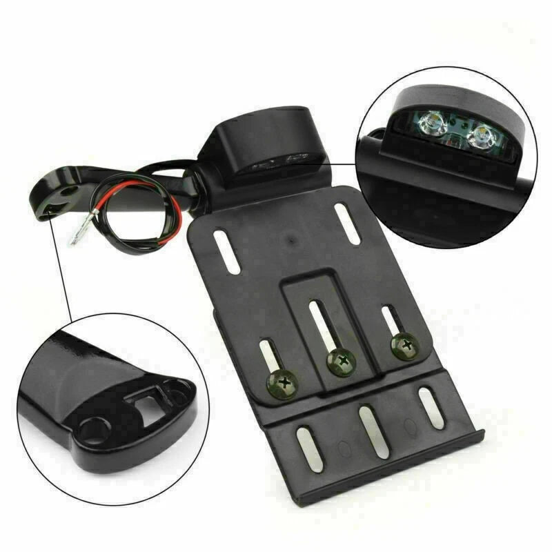 LED Light Mount License Plate for Harley Sportster 1200 Custom (2004–2016)
