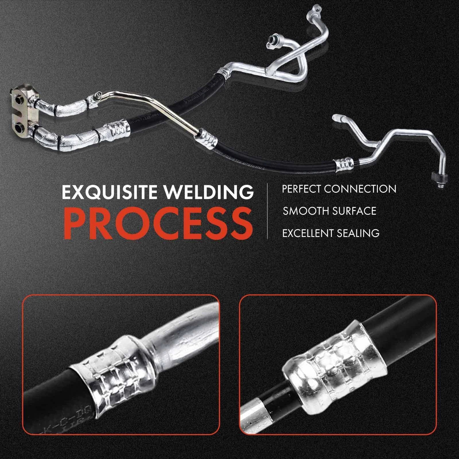 2X A/C Suction & Discharge Line Hose for Ford Excursion (2000-2005)