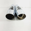 Chrome Exhaust Mufflers Tail Pipes for Harley Davidson Touring (2017–2023)