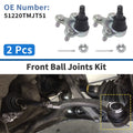 2 Pc Front Lower Ball Joints for Honda CR-V (2017–2022) No. 51220TMJT51