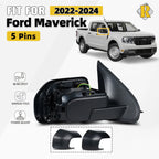 Side Mirror for Ford Maverick (2022–2024) W/Blind Spot, Power Adjust, 5 Pins