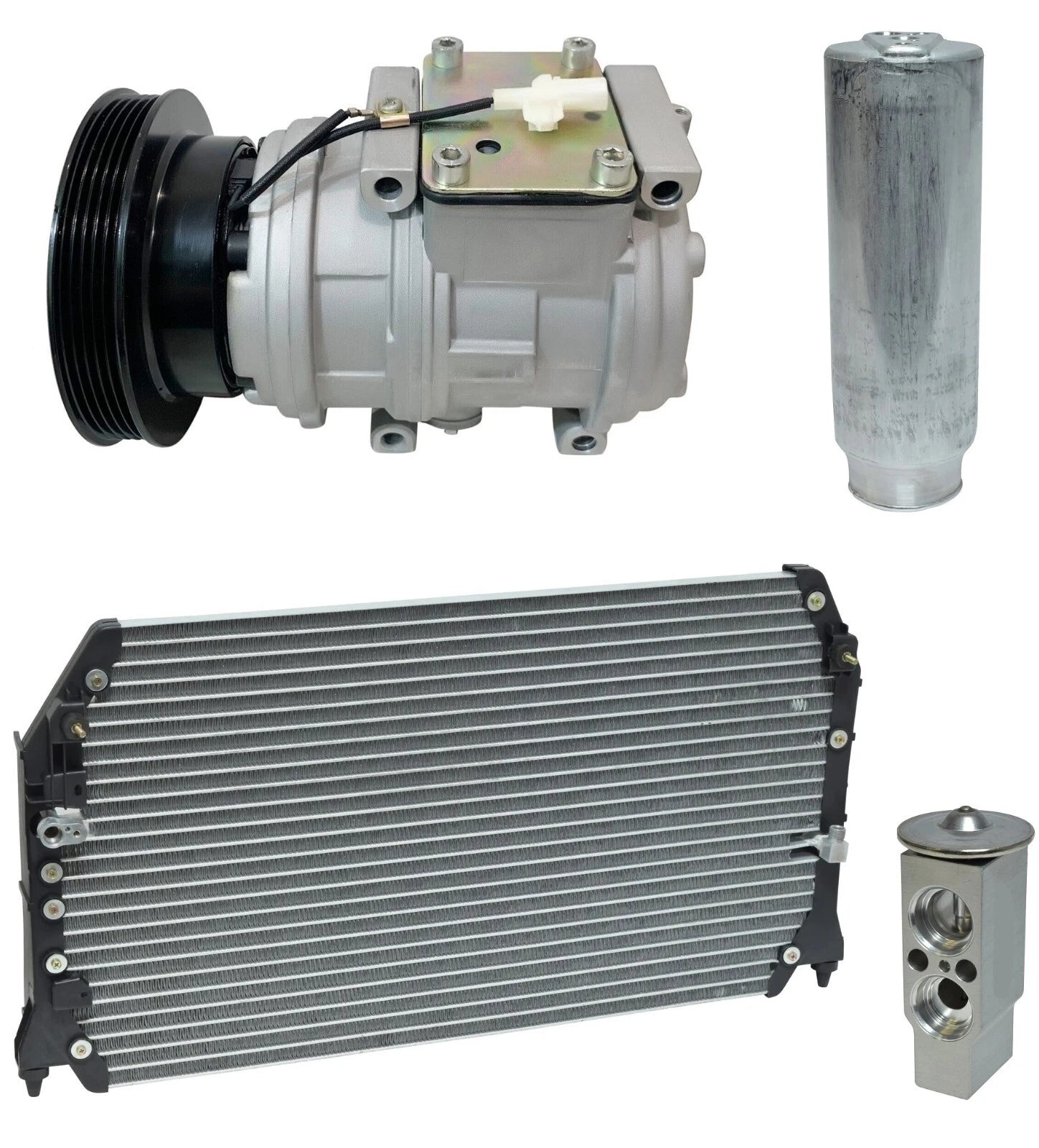 A C Compressor Kit with Condenser for Toyota Camry 2.2L (1997–2001)