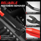 Nylon 635 Retainer Clips + Fastener Removal Tools for 6-10mm Holes