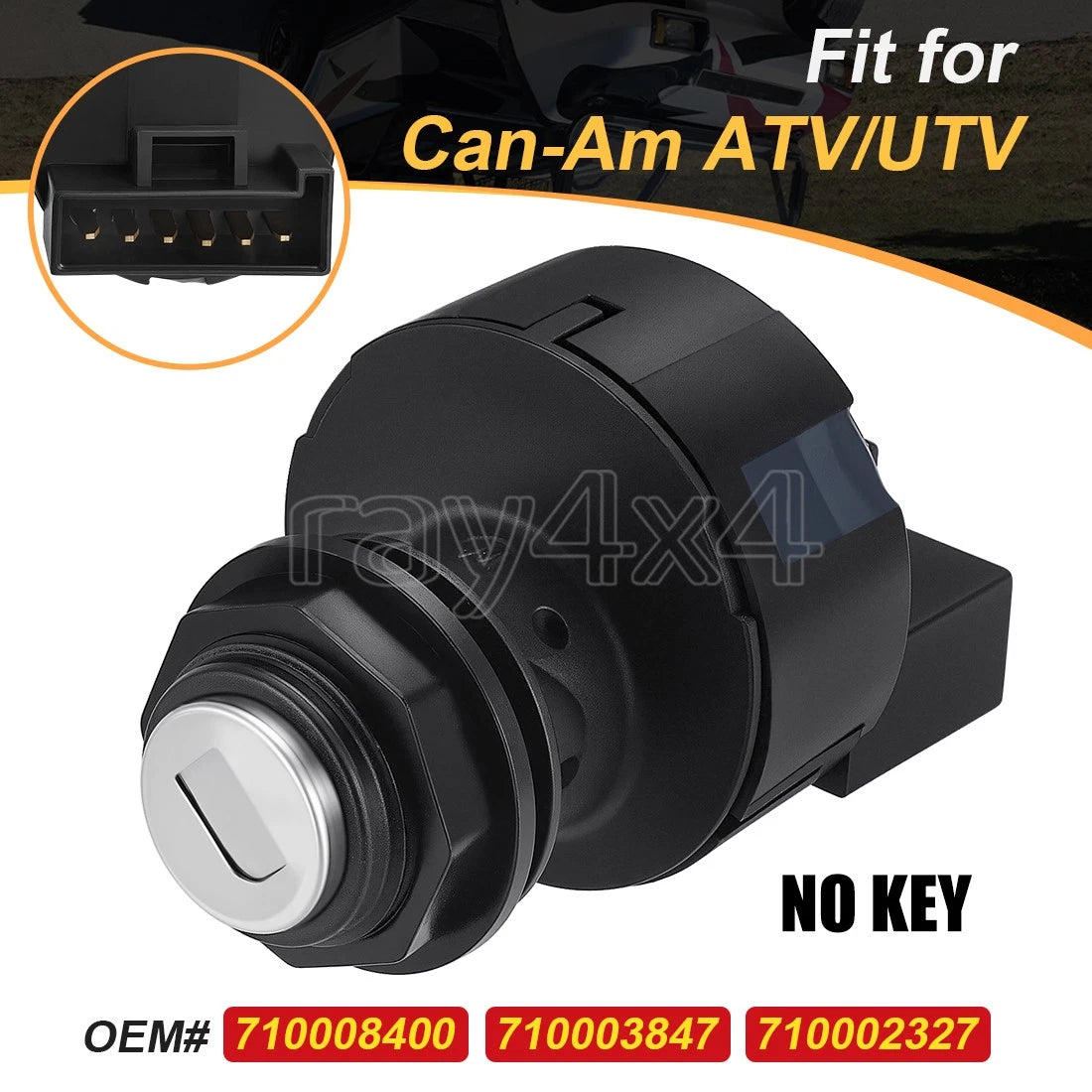 Ignition Key Switch for Can-Am Commander 800, Maverick 1000 (2011–2020)