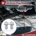 Set of 1 Oil Drain Plug for Mercedes-Benz C-Class E-Class GL-Class (No. 1119970330)