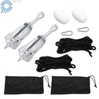 2X Complete Folding Anchor Kit for PWC Boat Kayak Canoe (5.5Lb, 26.2Ft Rope)