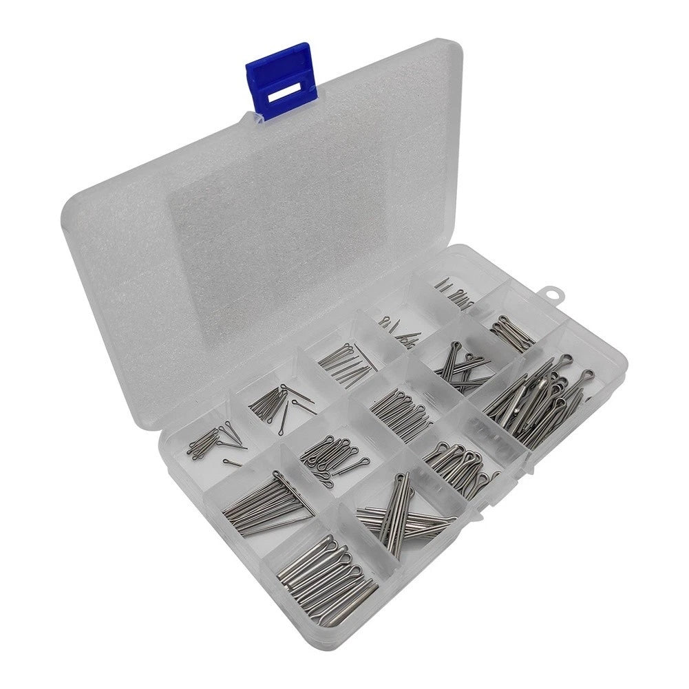 150pcs Cotter Pins Stainless Steel 304 Assorted M1 M1.5 M2 M2.5 for M3
