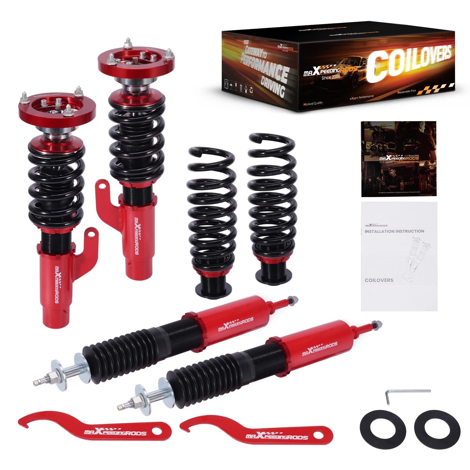 Adjustable Coilovers Lowering Kit for BMW E90/E92/E93 (2006–2013)
