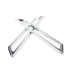 Chrome Taillight Rear Trim Accents for Honda Goldwing GL1800 (2018-2023)