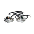 1" CNC Handlebar Switch Controls Housing for Harley Universal Motor Chrome