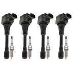 Set of 4 Ignition Coils for Nissan Altima Sentra Rogue Cube Versa 2.5L UF549
