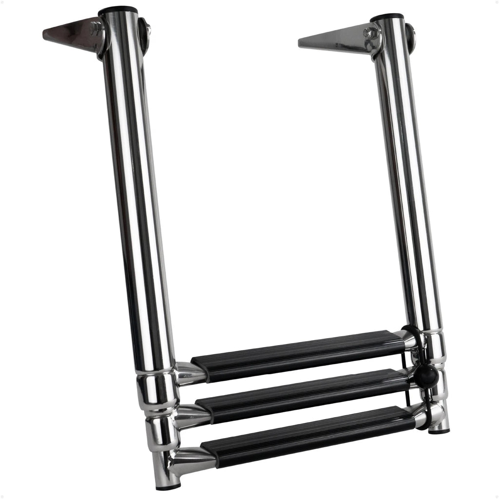 3 Step Telescoping Boat Ladder for Over Platform (Boat Swim Ladder)