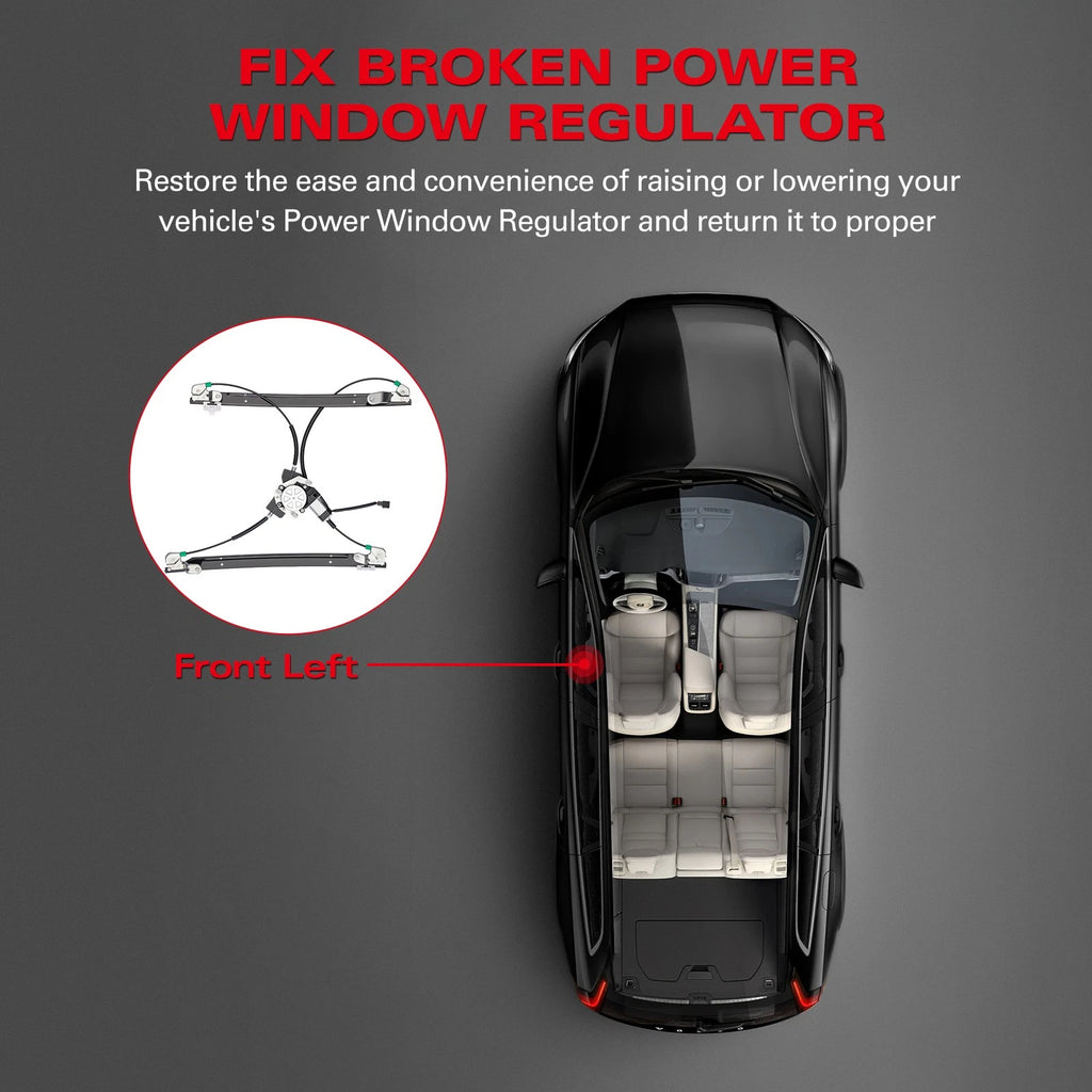 Power Window Motor and Regulator Assembly for Honda Civic (2012–2015)