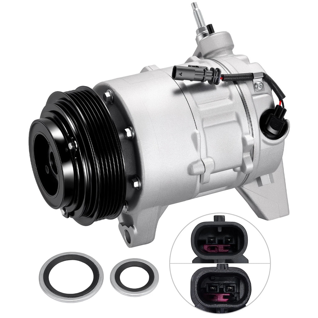 AC Compressor with Clutch for Audi A4 Quattro (2007)