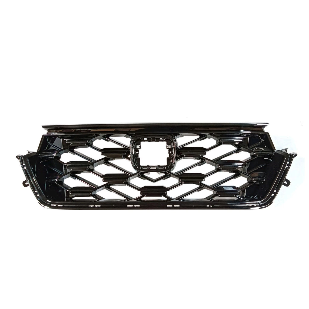 Front Upper Grille Glossy Black for Honda CR-V Sport Hybrid (2023–2024)