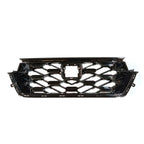 Front Upper Grille Glossy Black for Honda CR-V Sport Hybrid (2023–2024)