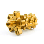 CNC Clutch Cable Adjuster Screw for Motorcycle (8mm Thread, Gold)