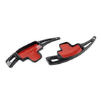 Black Steering Wheel Paddle Shifter Extensions for Benz A B C E M R S CLA CLS GLA