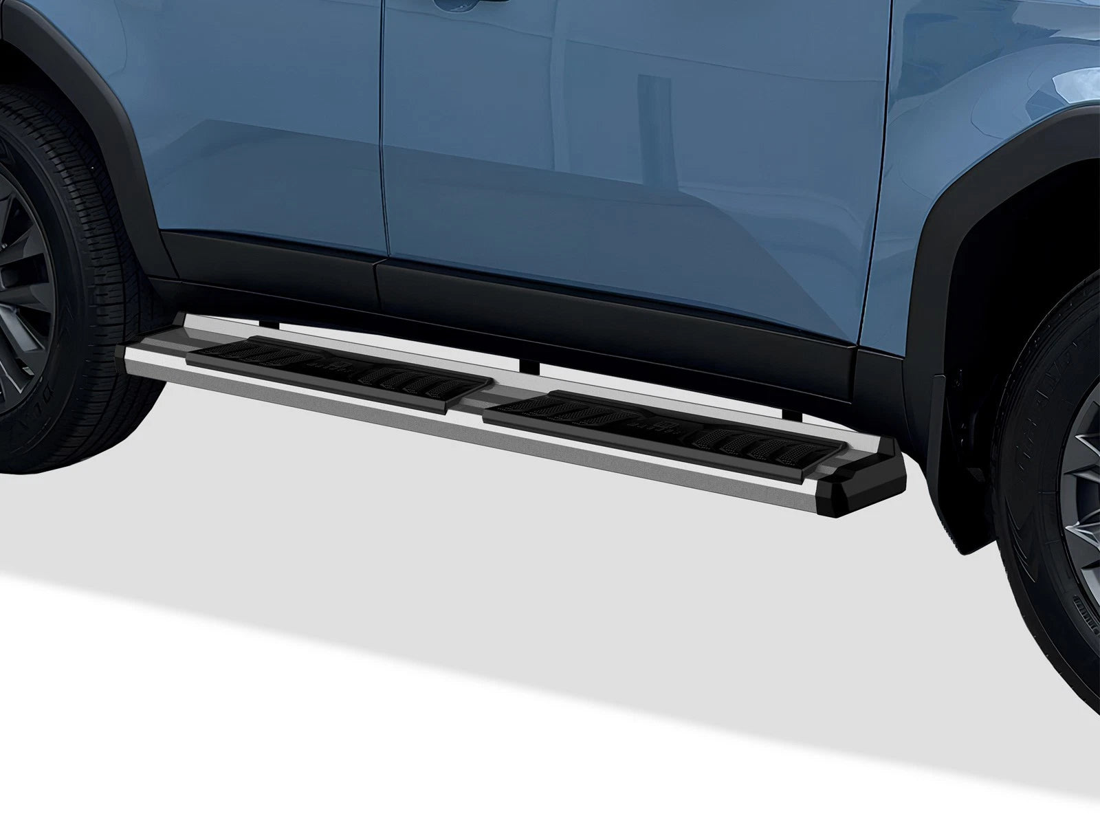 Chrome Nerf Bar Steps for Toyota Land Cruiser (2024–2026)