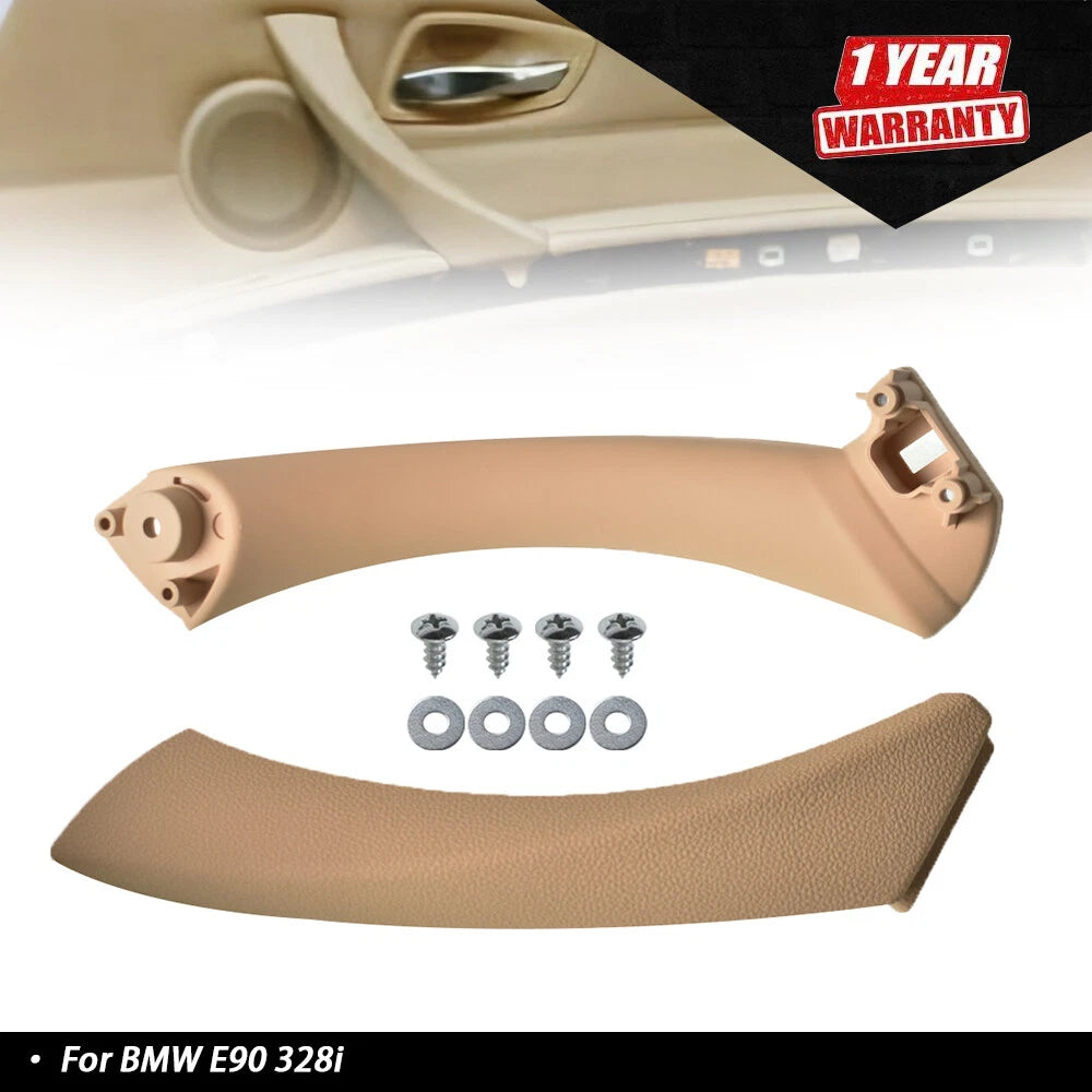 Right Side Inner & Outer Door Handle Trim Cover for BMW E90 328i (2007â2013)