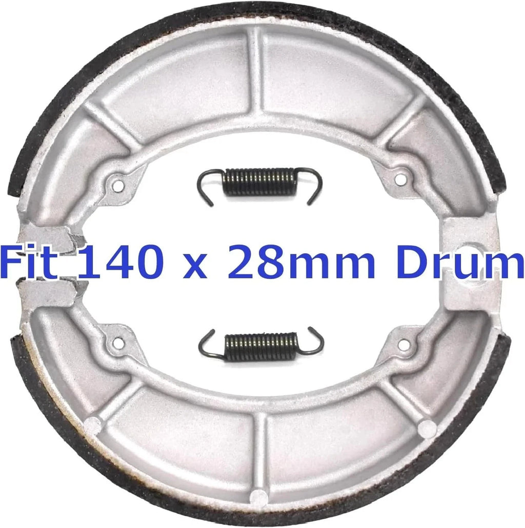 Rear Brake Shoes for Polaris Phoenix 200 (2005–2025) - Drum, Sawtooth
